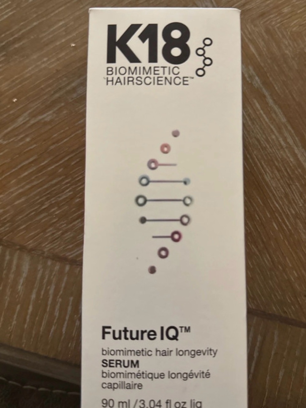 K18 Future IQ Biomimetic Hair Longevity Serum- not yet released